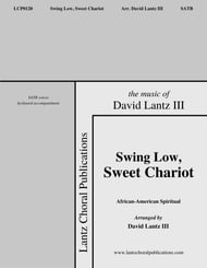 Swing Low, Sweet Chariot SATB choral sheet music cover Thumbnail
